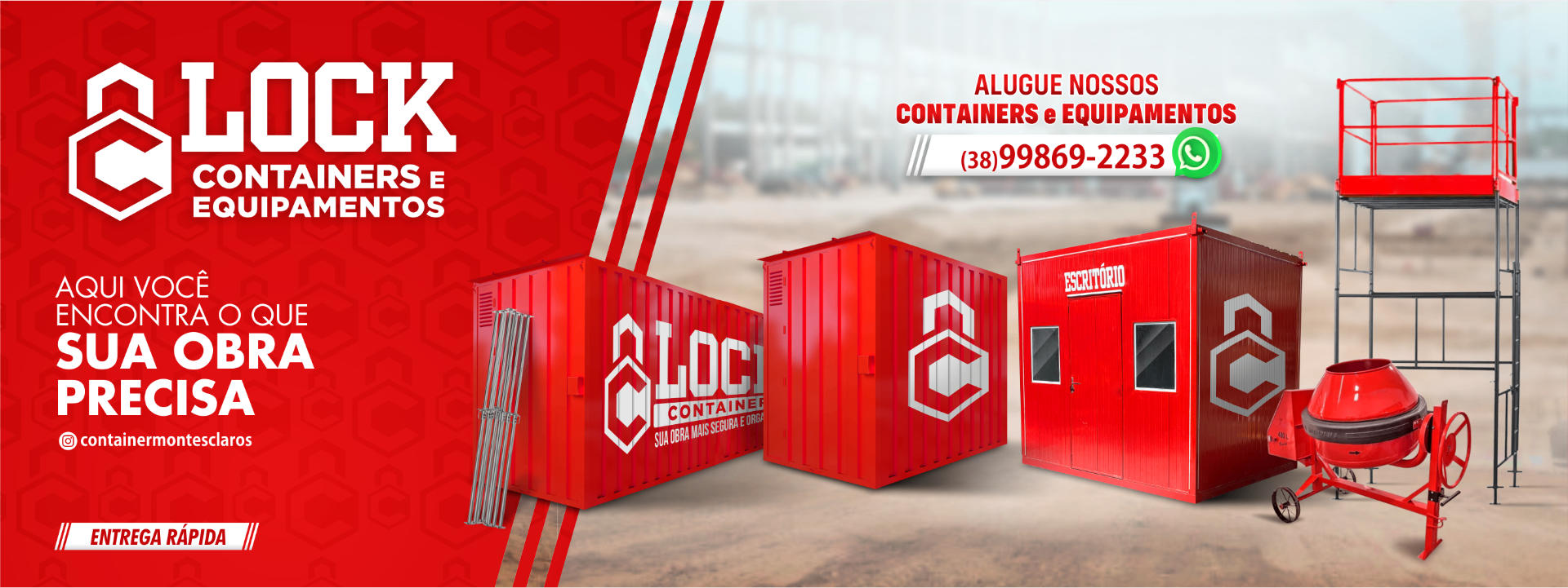Lock Containers e Equipamentos - Solicitar Orçamento